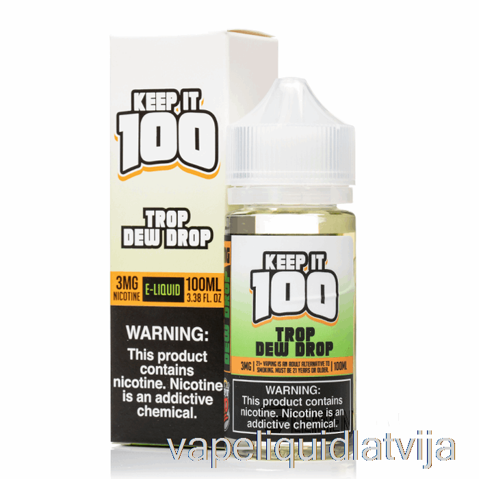 Trop Rasas Piliens - Paturiet To 100 - 100ml 3mg Vape šķidruma